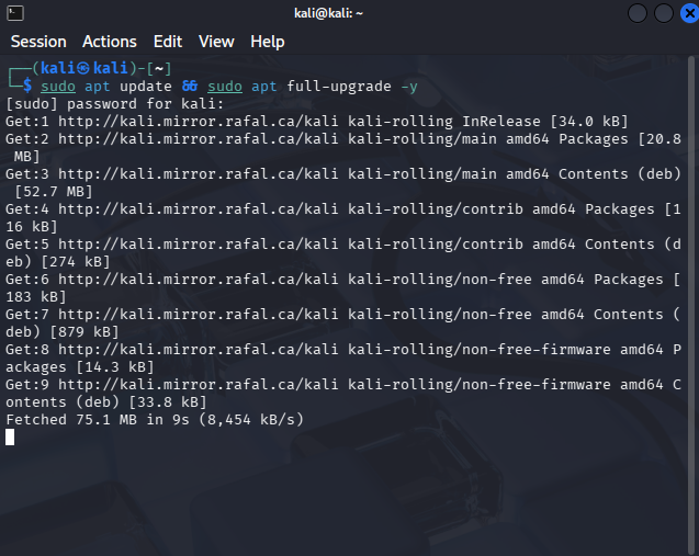 Cybersecurity home lab