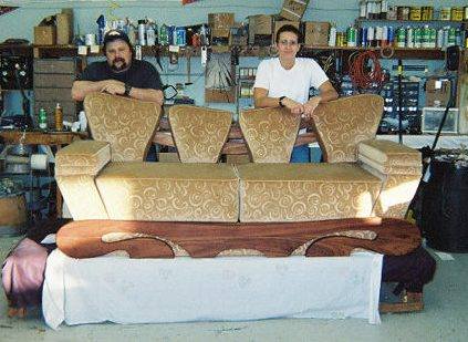 Custom couch build