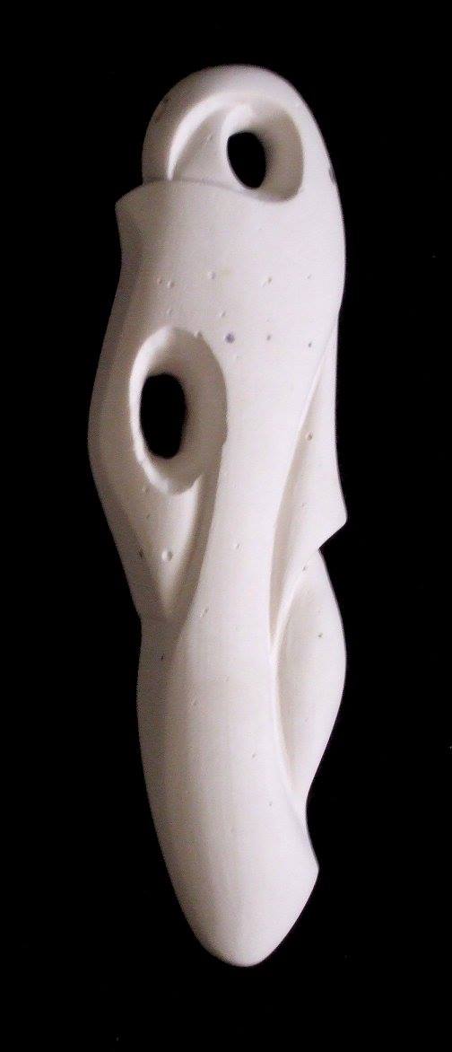 Abstract ceramic sculpture