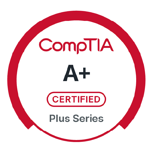 CompTIA A+ badge
