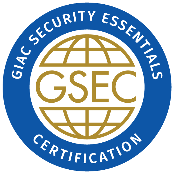 GSEC badge