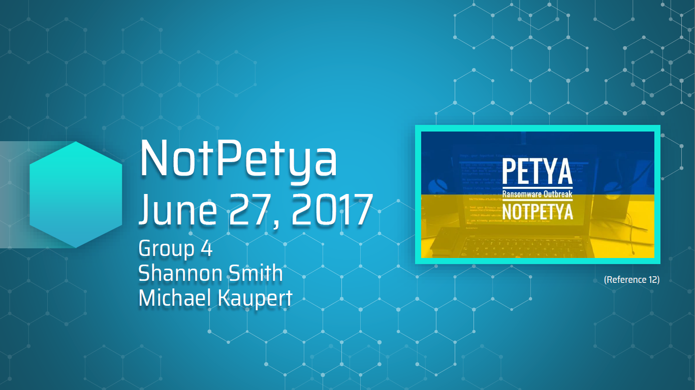 NotPetya project screenshot